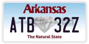 ATB32Z  license plate in AR