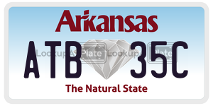 ATB35C  license plate in AR