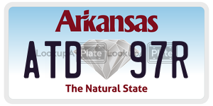 ATD97R  license plate in AR