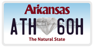 ATH60H  license plate in AR