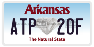 ATP20F  license plate in AR