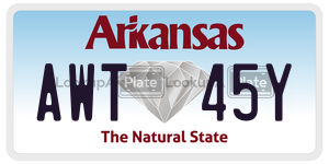 AWT45Y  license plate in AR