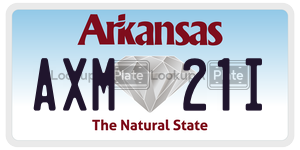 AXM21I  license plate in AR