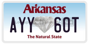 AYY60T  license plate in AR