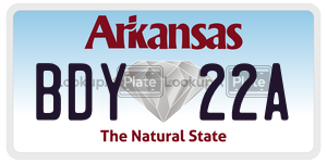 BDY22A  license plate in AR