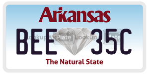 BEE35C  license plate in AR