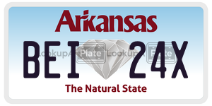 BEI24X  license plate in AR