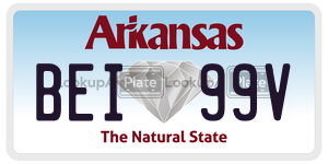 BEI99V  license plate in AR
