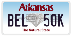 BEL50K  license plate in AR