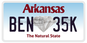 BEN35K  license plate in AR