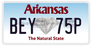 BEY75P  license plate in AR