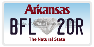 BFL20R  license plate in AR
