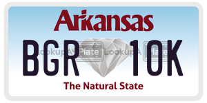 BGR10K  license plate in AR