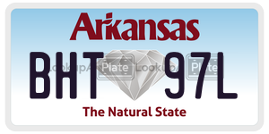 BHT97L  license plate in AR