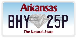 BHY25P  license plate in AR