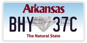 BHY37C  license plate in AR