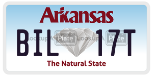 BIL17T  license plate in AR