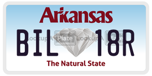 BIL18R  license plate in AR