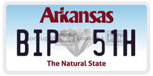 BIP51H  license plate in AR