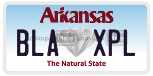 BLAXPL  license plate in AR