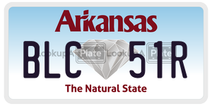 BLC51R  license plate in AR