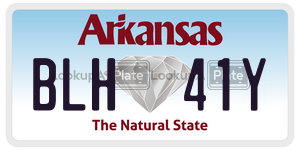 BLH41Y  license plate in AR