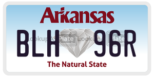 BLH96R  license plate in AR
