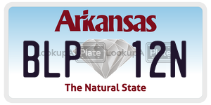 BLP12N  license plate in AR