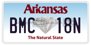 BMC18N  license plate in AR