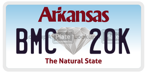 BMC20K  license plate in AR