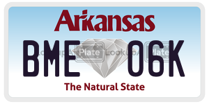 BME06K  license plate in AR