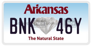 BNK46Y  license plate in AR