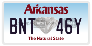 BNT46Y  license plate in AR