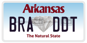 BRADDT  license plate in AR