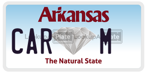 CARM  license plate in AR
