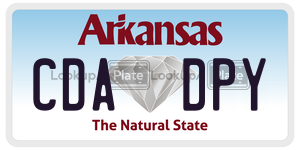 CDADPY  license plate in AR