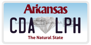 CDALPH  license plate in AR