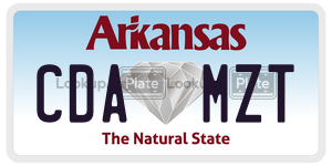 CDAMZT  license plate in AR