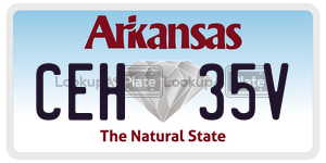 CEH35V  license plate in AR