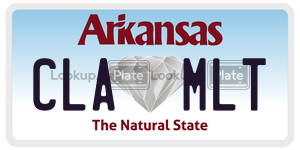 CLAMLT  license plate in AR