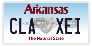 CLAXEI  license plate in AR