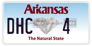 DHC4  license plate in AR