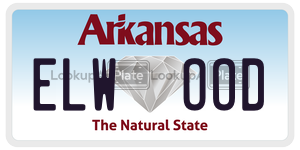 ELWOOD  license plate in AR