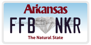 FFBNKR  license plate in AR