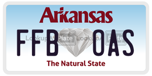 FFBOAS license plate in Arkansas