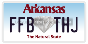 FFBTHJ  license plate in AR