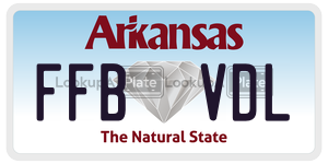 FFBVDL  license plate in AR