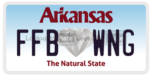 FFBWNG  license plate in AR