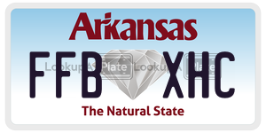 FFBXHC  license plate in AR