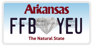 FFBYEU  license plate in AR